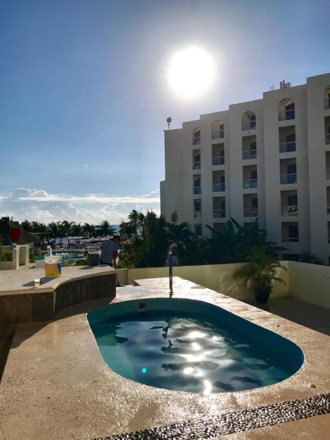 Increible Departamento Con La Mejor Playa Appartement Cancún Buitenkant foto