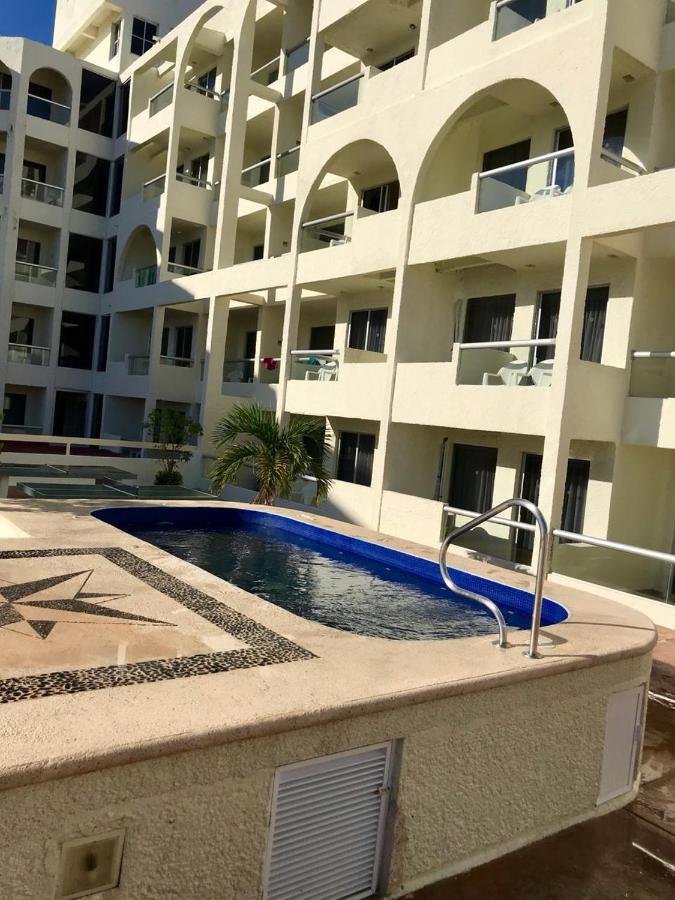 Increible Departamento Con La Mejor Playa Appartement Cancún Buitenkant foto